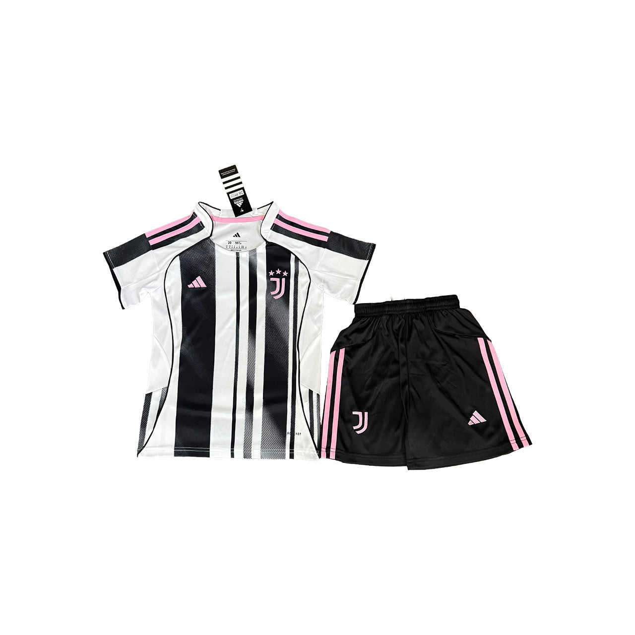 Conjunto Infantil Local Juventus 25/26