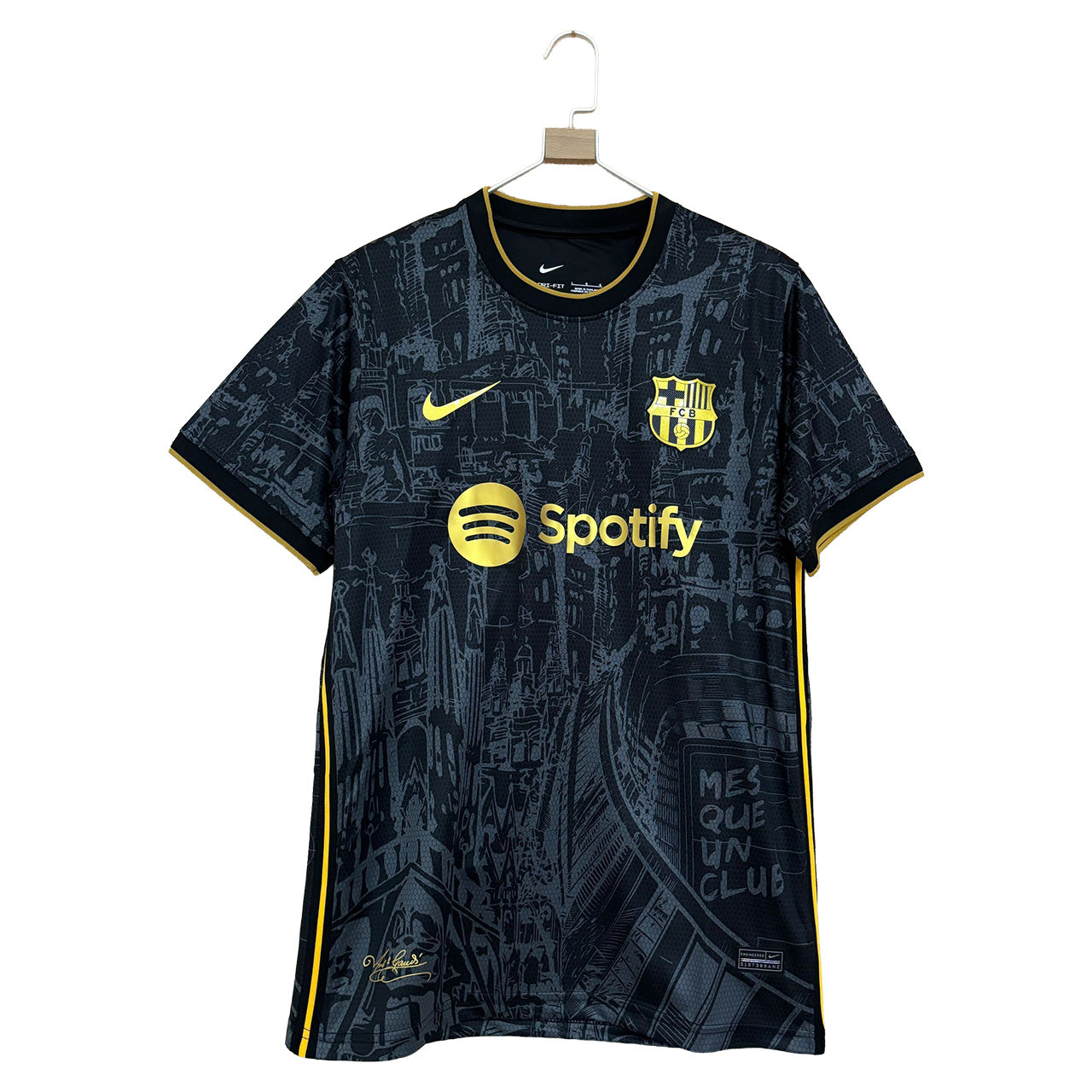 Camiseta EE Oro Negro FC Barcelona