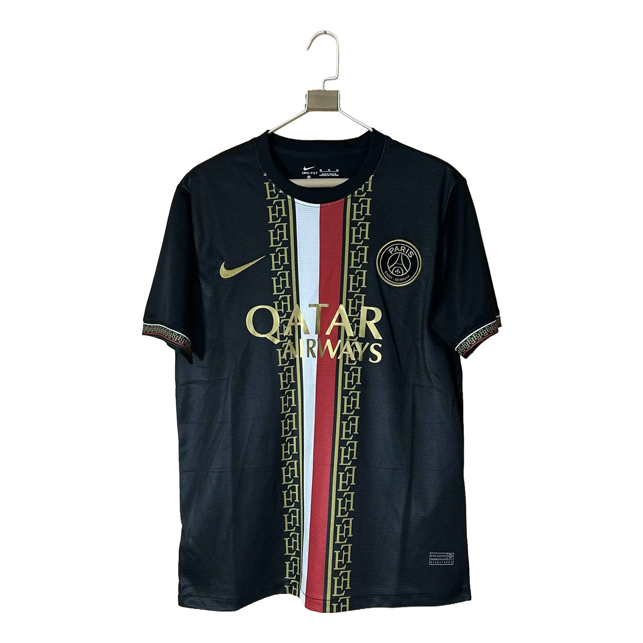 25 Camiseta EE PSG Negro - Dorado
