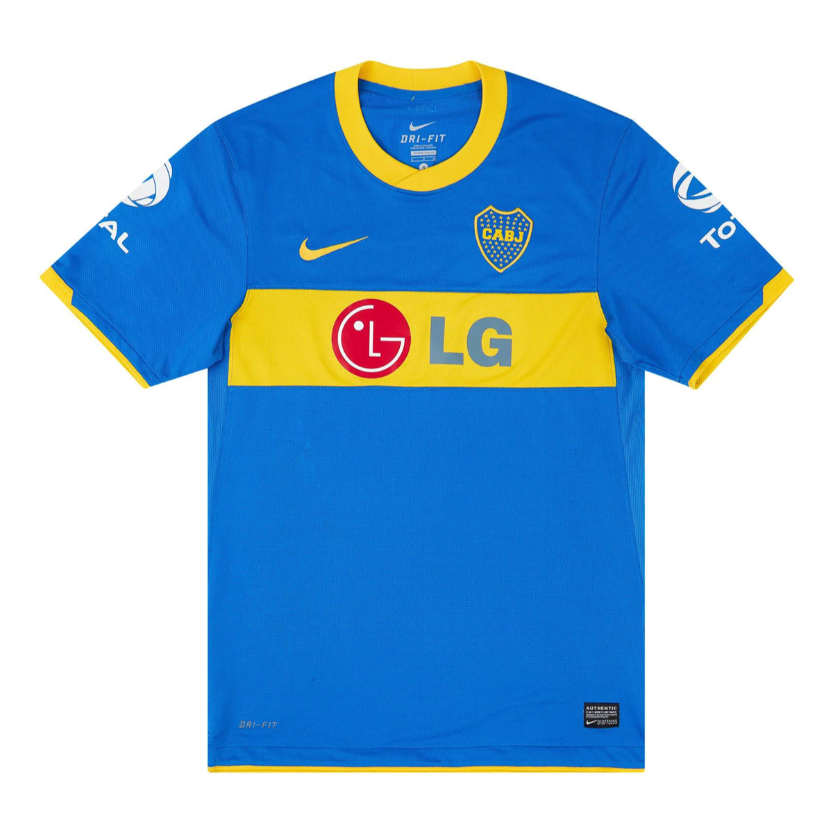 2010-11 CA Boca Juniors 1a Equipación