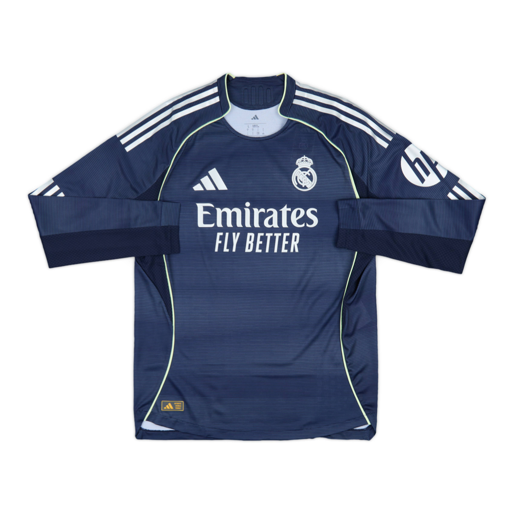2025/26 Real Madrid CF 2a Equipación Manga Larga