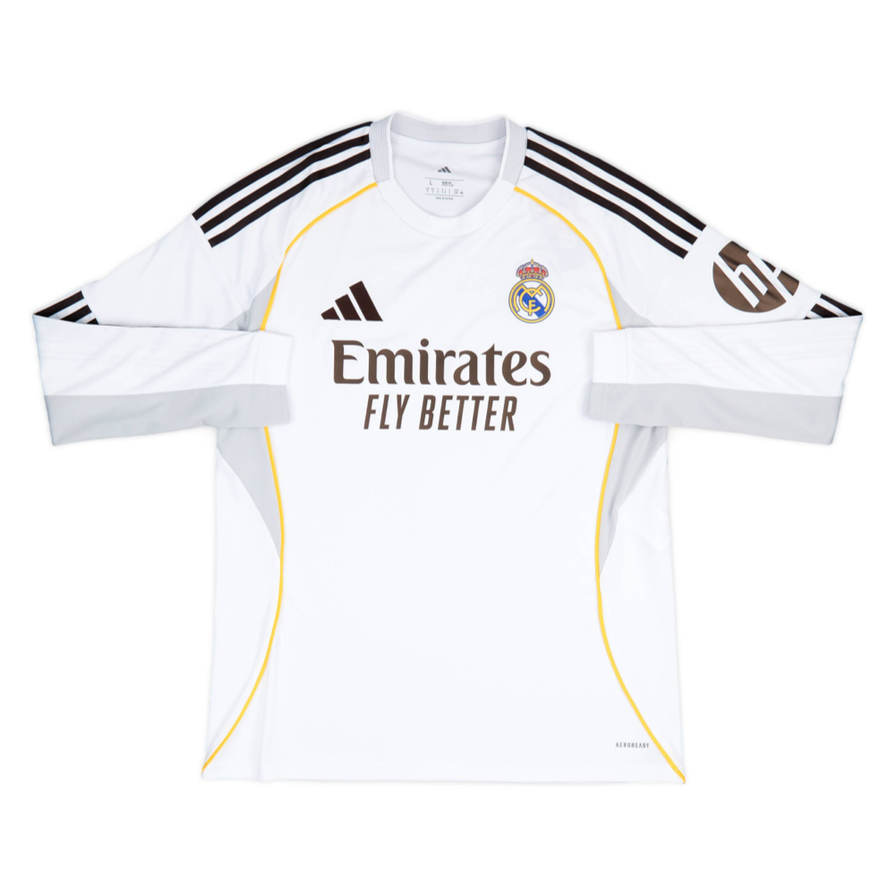 2025/26 Real Madrid CF 1a Equipación Manga Larga