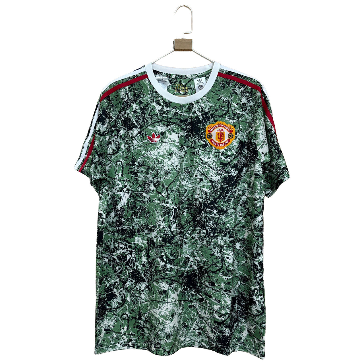 Camiseta Entreno Flores Manchester United