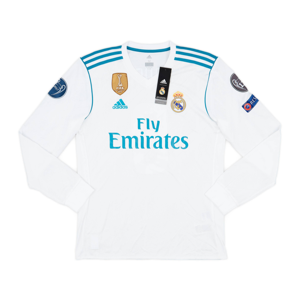 2017/18 Real Madrid CF 1a Equipación Manga Larga