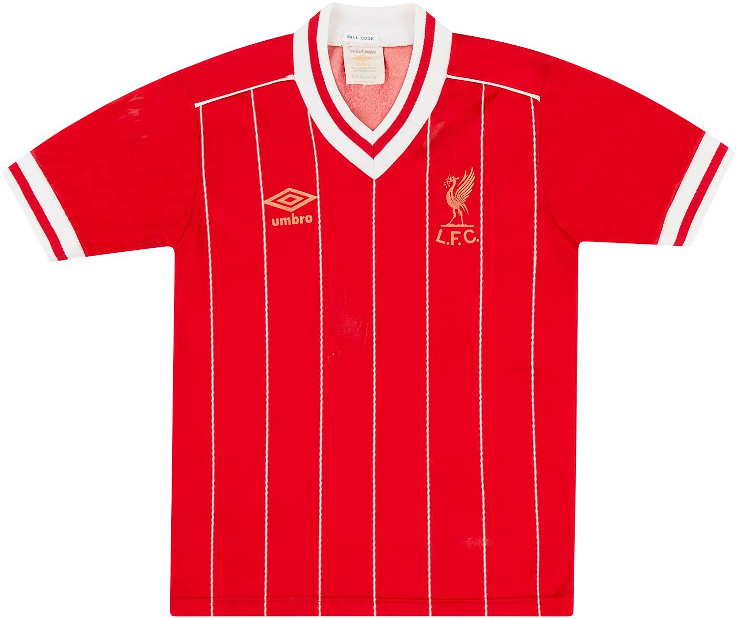 1982/86 Liverpool FC 1a Equipación