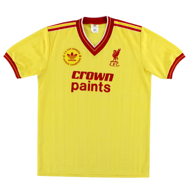 1985/87 Liverpool FC 3a Equipación