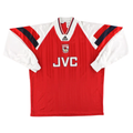 1992-94 Arsenal FC 1a Equipación Manga Larga
