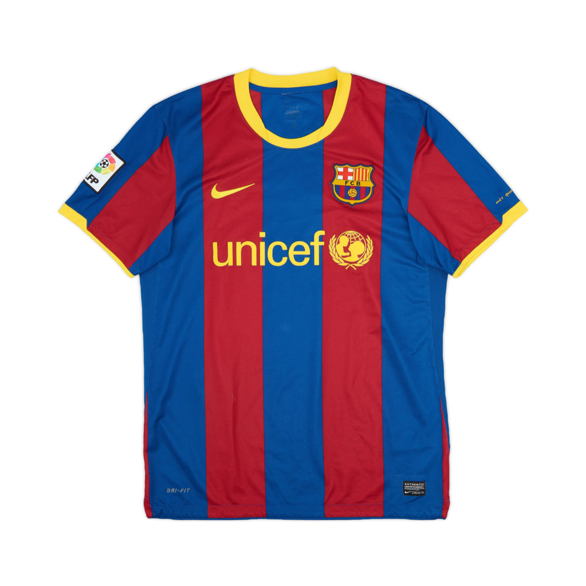 2010-11 FC Barcelona 1a Equipación