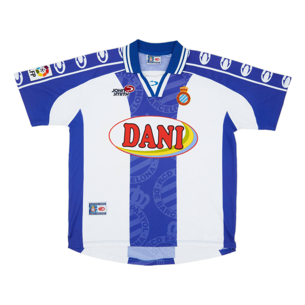1999-00 RCD Espanyol 1a Equipación