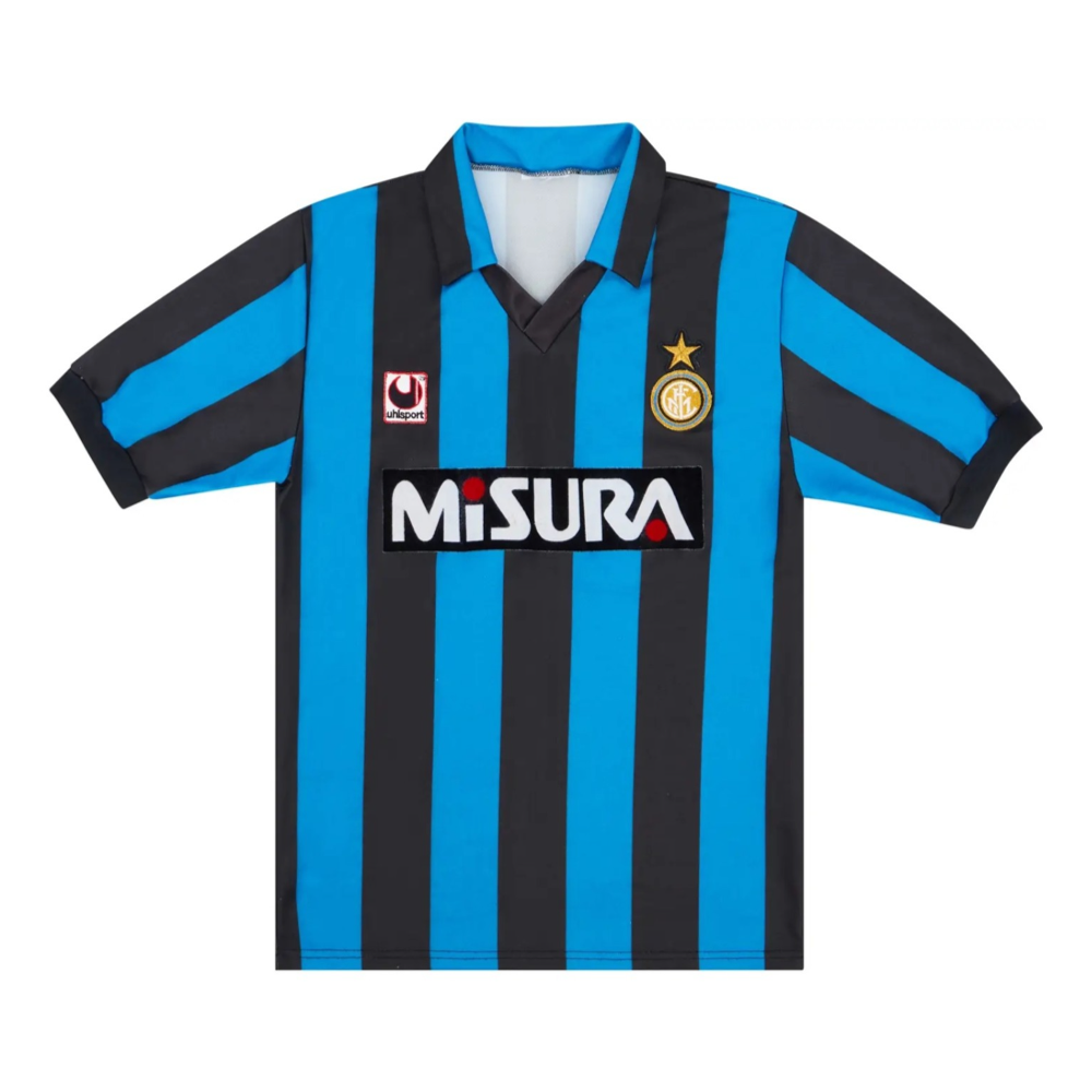 1990-91 FC Inter Milán 1a Equipación