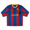 2010-11 FC Barcelona 1a Equipación Manga Larga