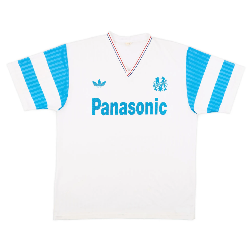 1990-91 Olympique de Marsella 1a Equipación