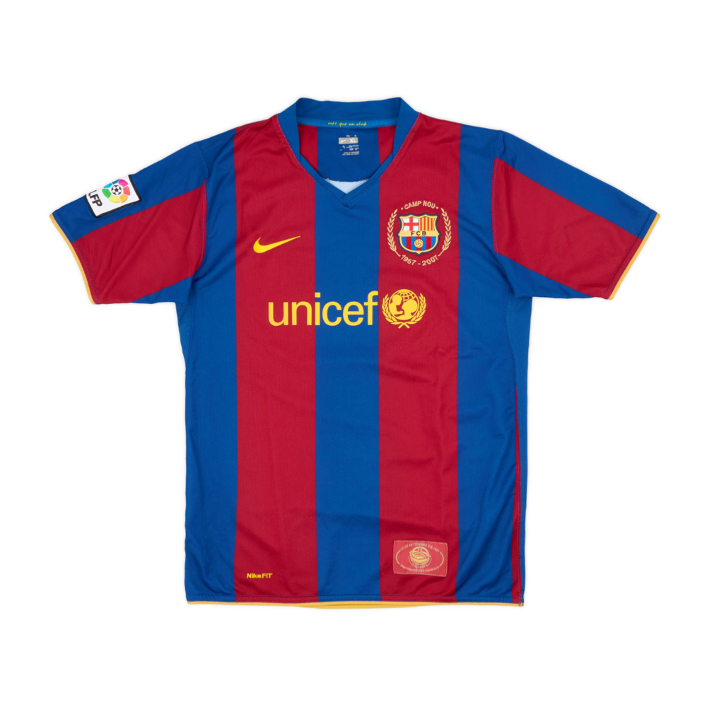 2007-08 FC Barcelona 1a Equipación