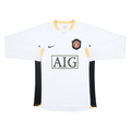 2006-08 Manchester United FC 2a Equipación Manga Larga