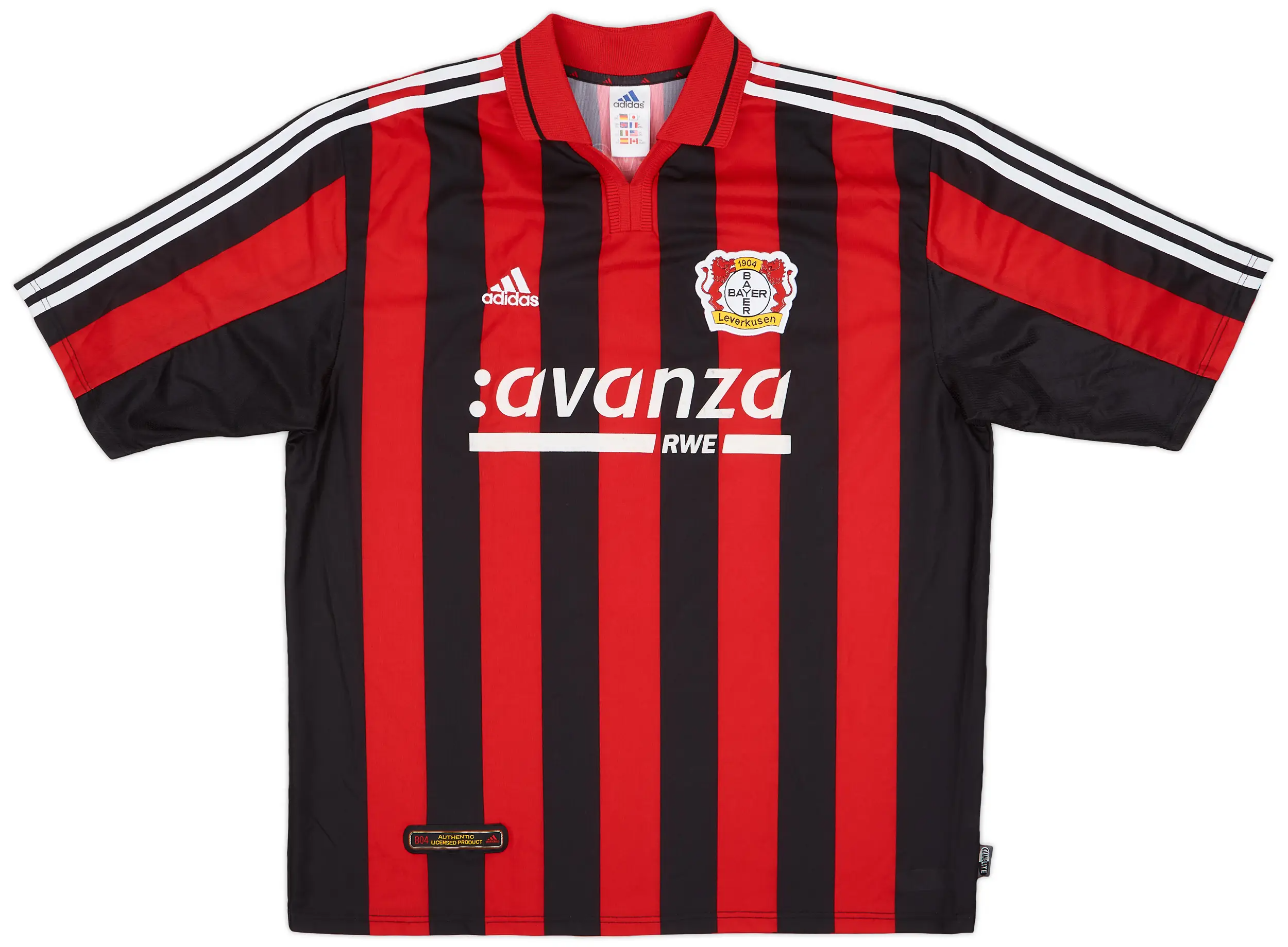 2000/01 Bayer 04 Leverkusen 1a Equipación