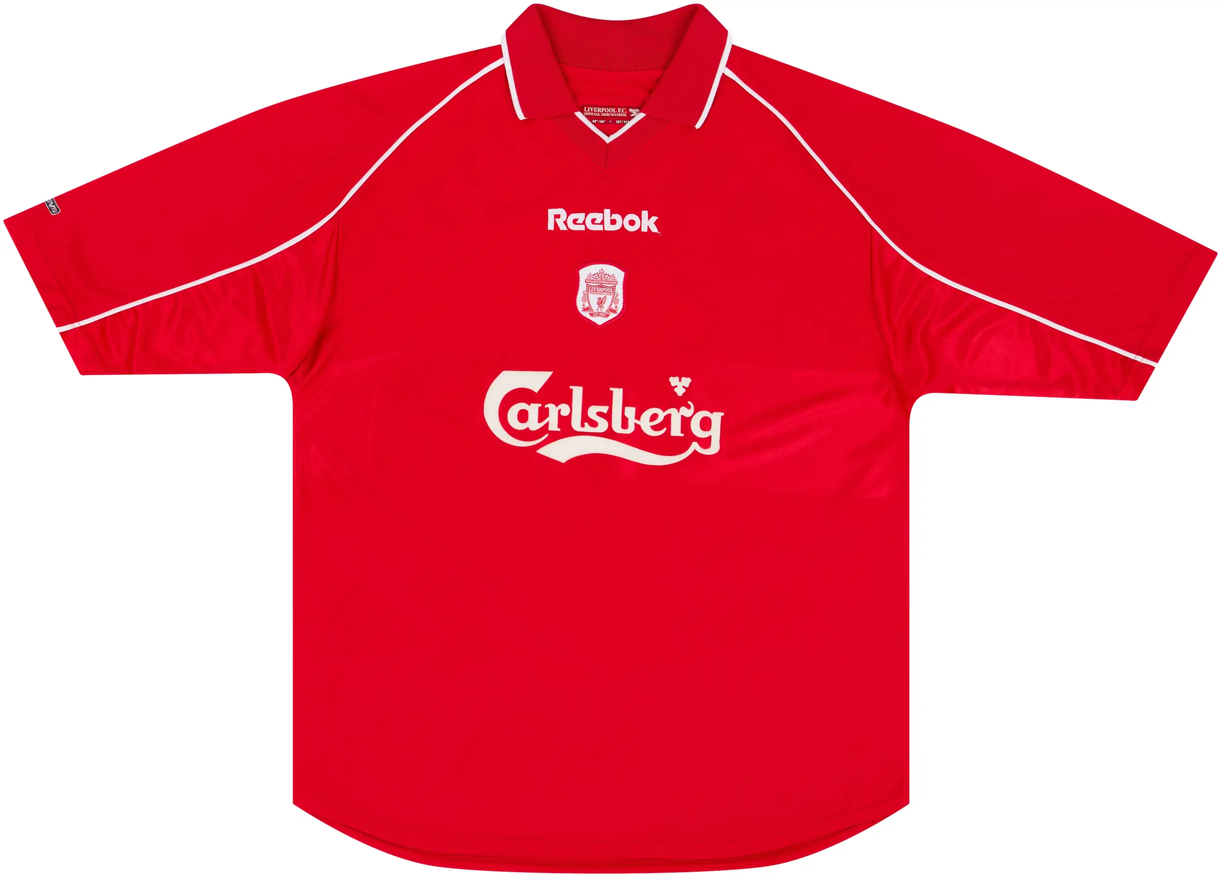 2000/02 Liverpool FC 1a Equipación