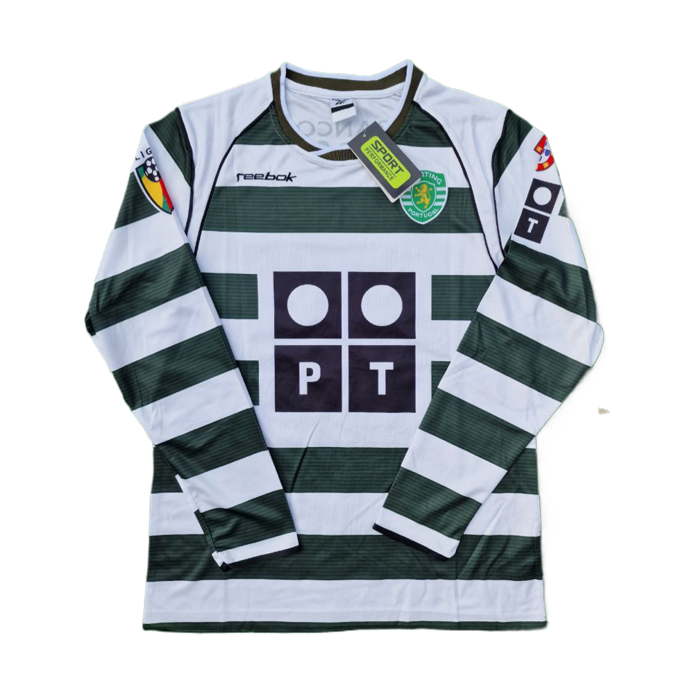 2002-03 Sporting CP 1a Equipación Manga Larga