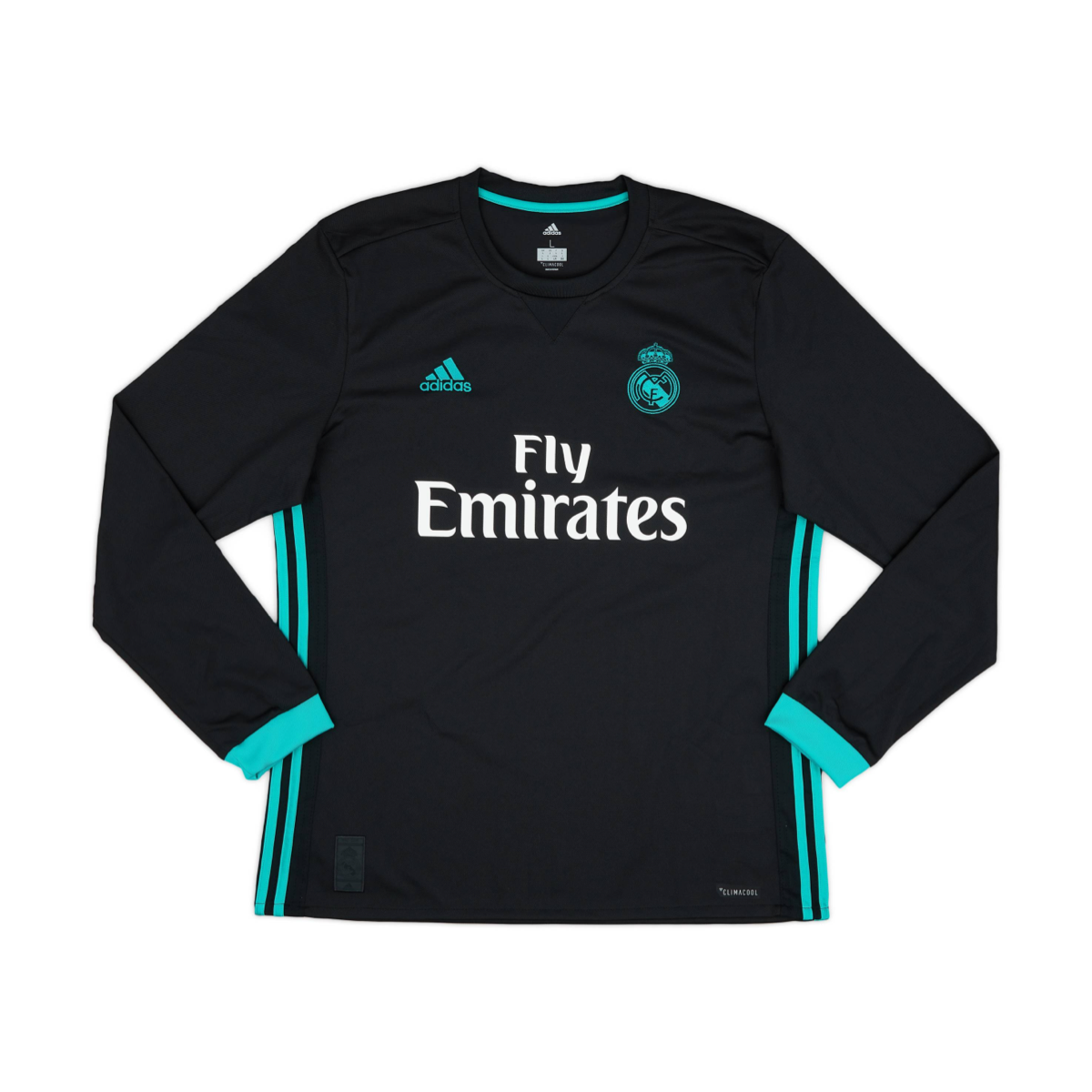 2017/18 Real Madrid CF 2a Equipación Manga Larga