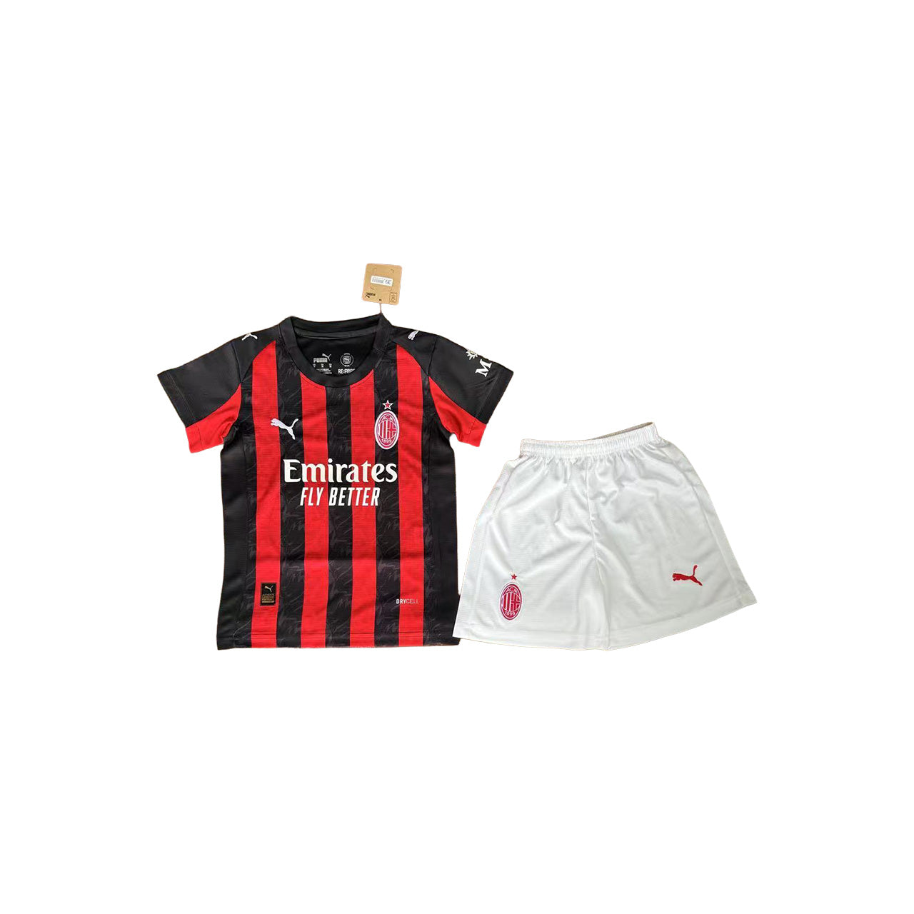 Conjunto Infantil 25/26 AC Milán Local Puma