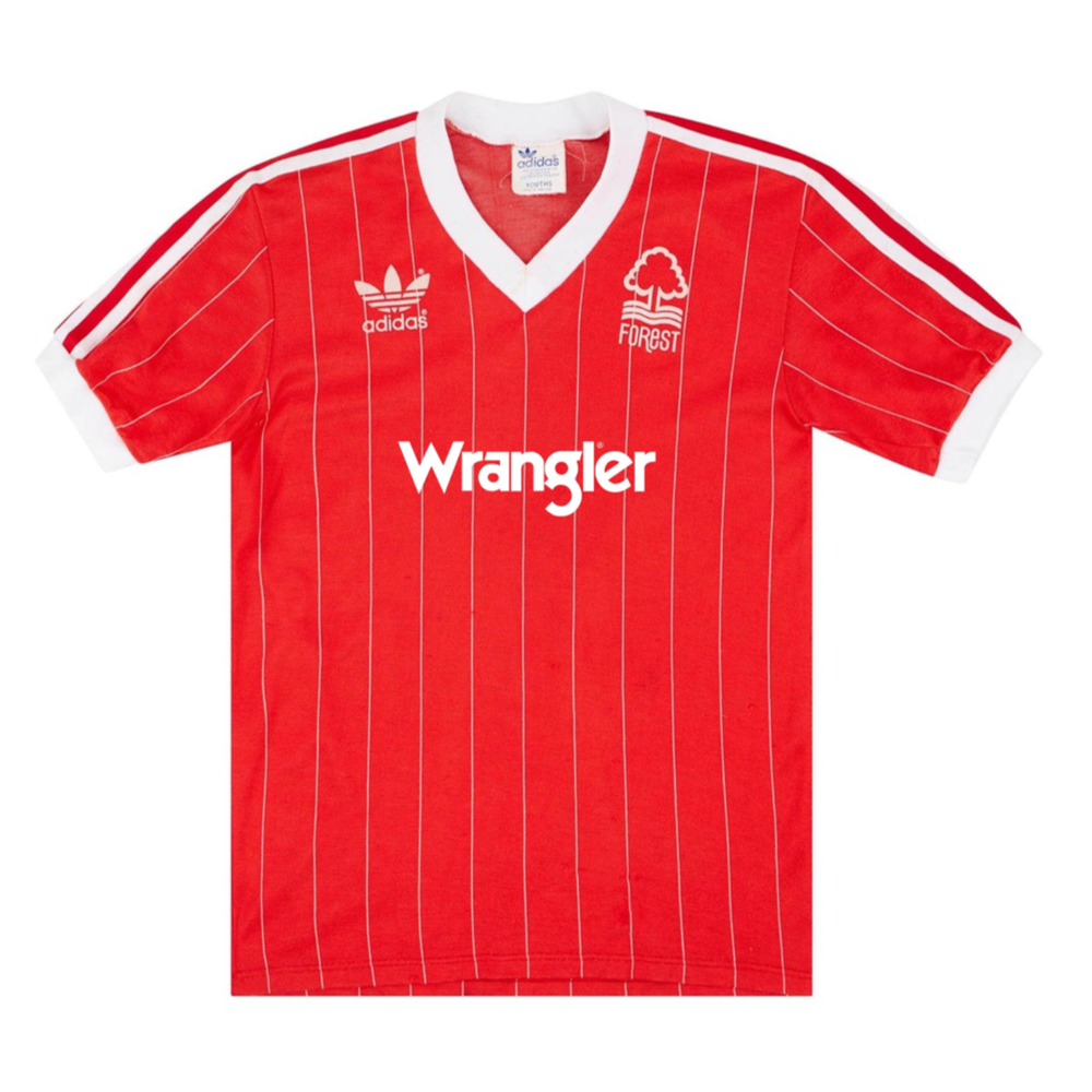 1982/83 Nottingham Forest FC 1a Equipación