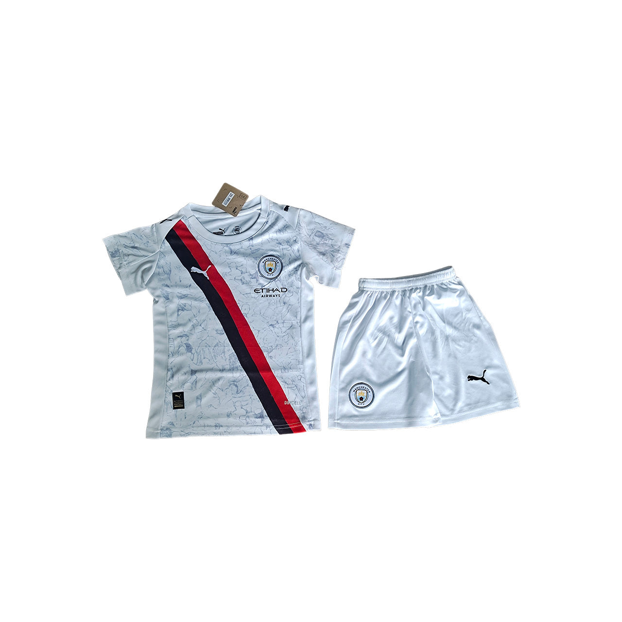Conjunto Infantil 25/26 Manchester City Visitante