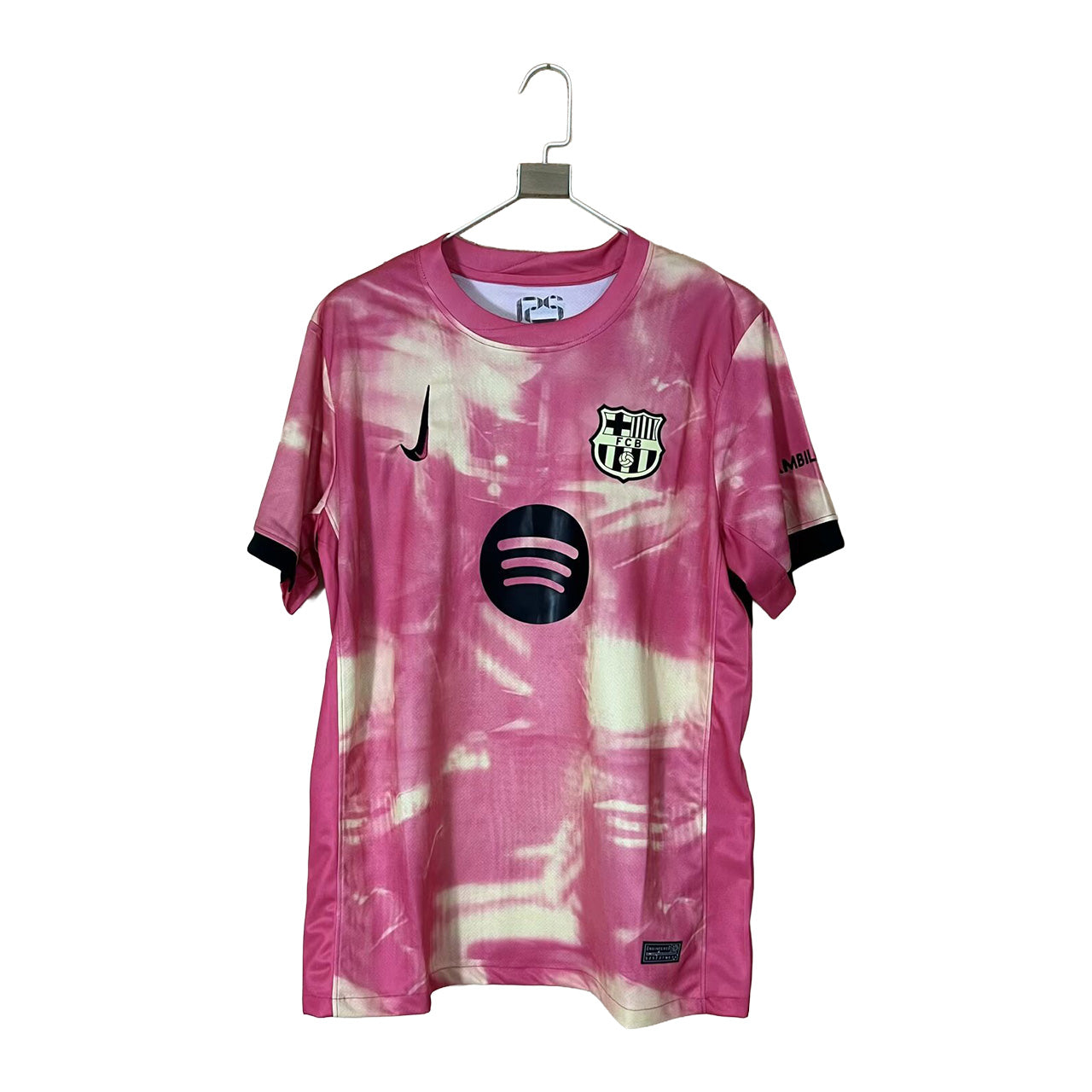Camiseta EE FC Barcelona Rosa-Crema