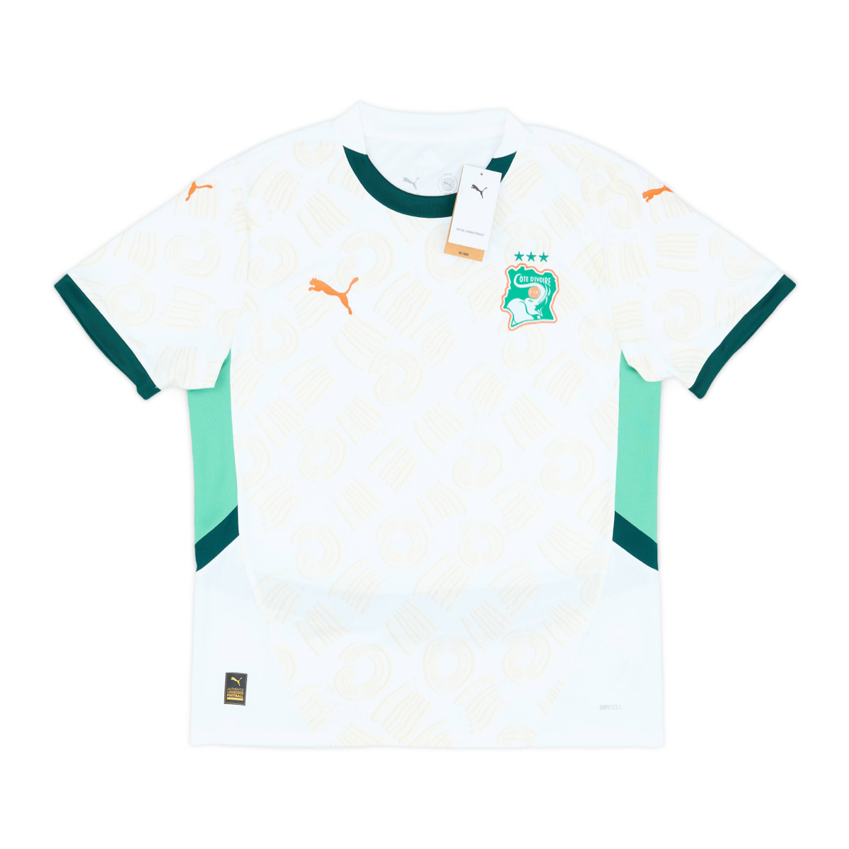 2025 Costa de Marfil 2a Equipación