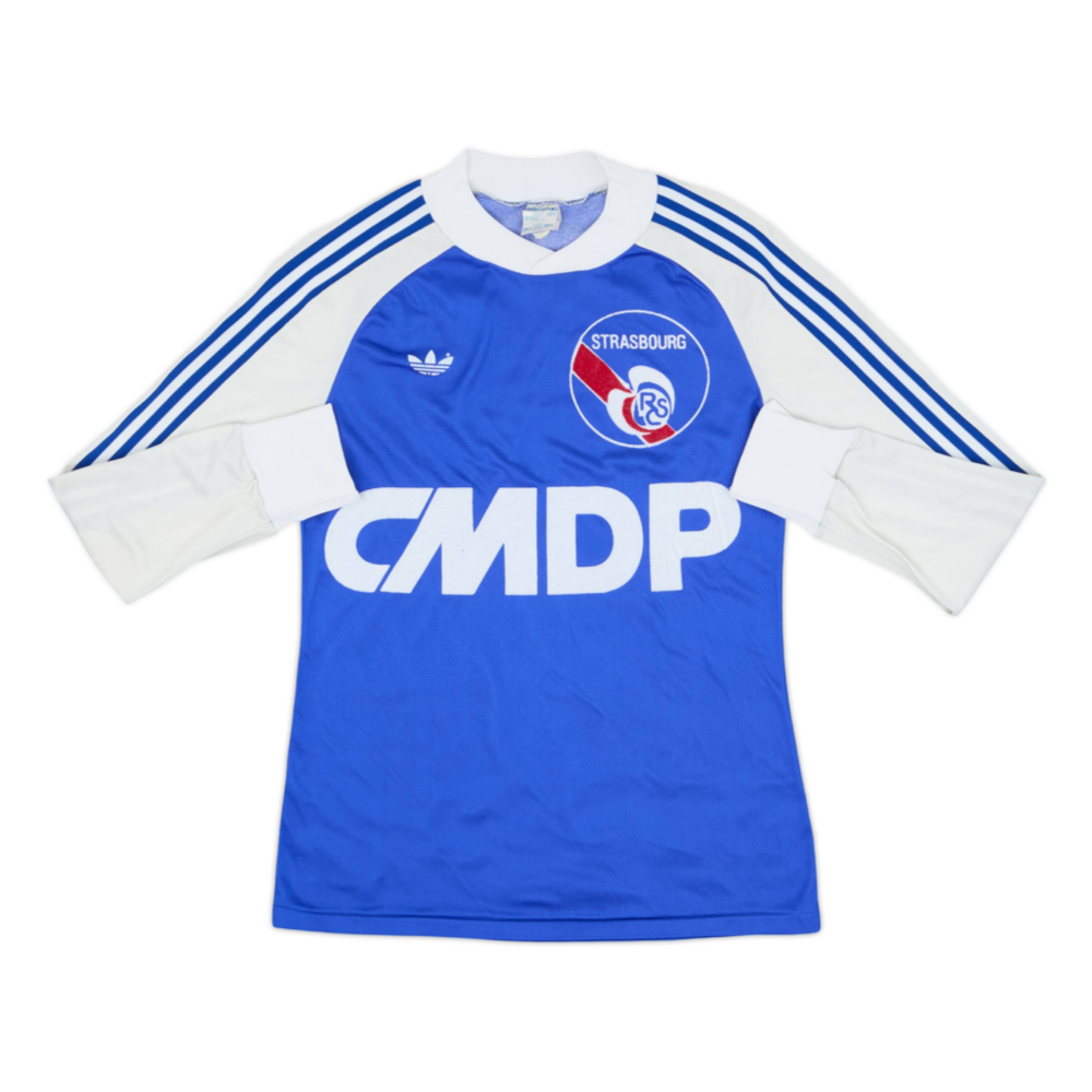 1978/79 RC Strasbourg Alsace 1a Equipación Manga Larga