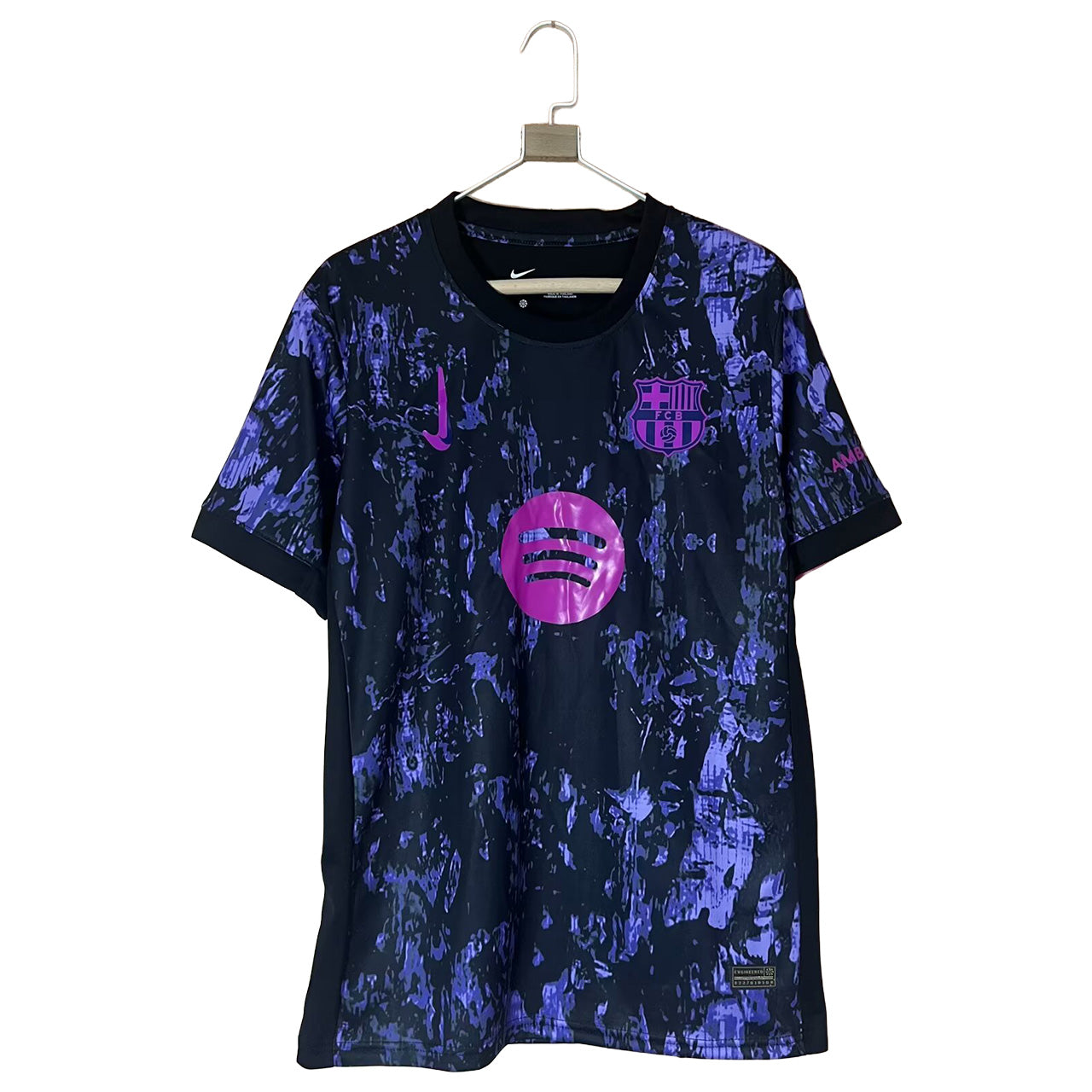 25 Camiseta EE FC Barcelona Negro y Morado