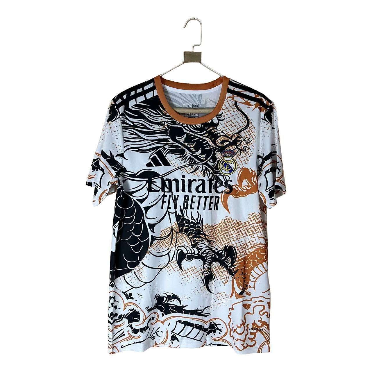 Camiseta EE Real Madrid Dragon Dorado