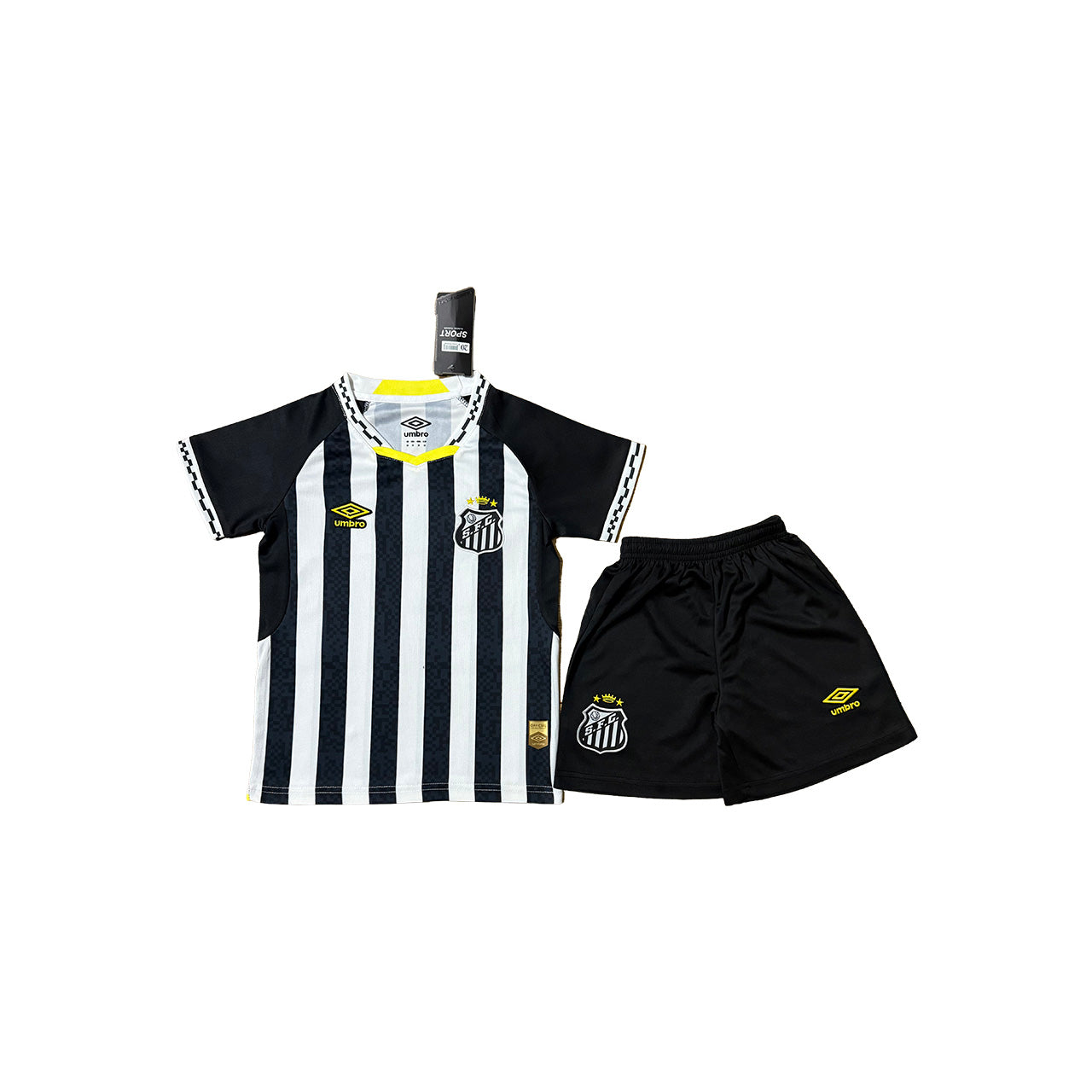 Conjunto Infantil 25/26 Santos Visitante