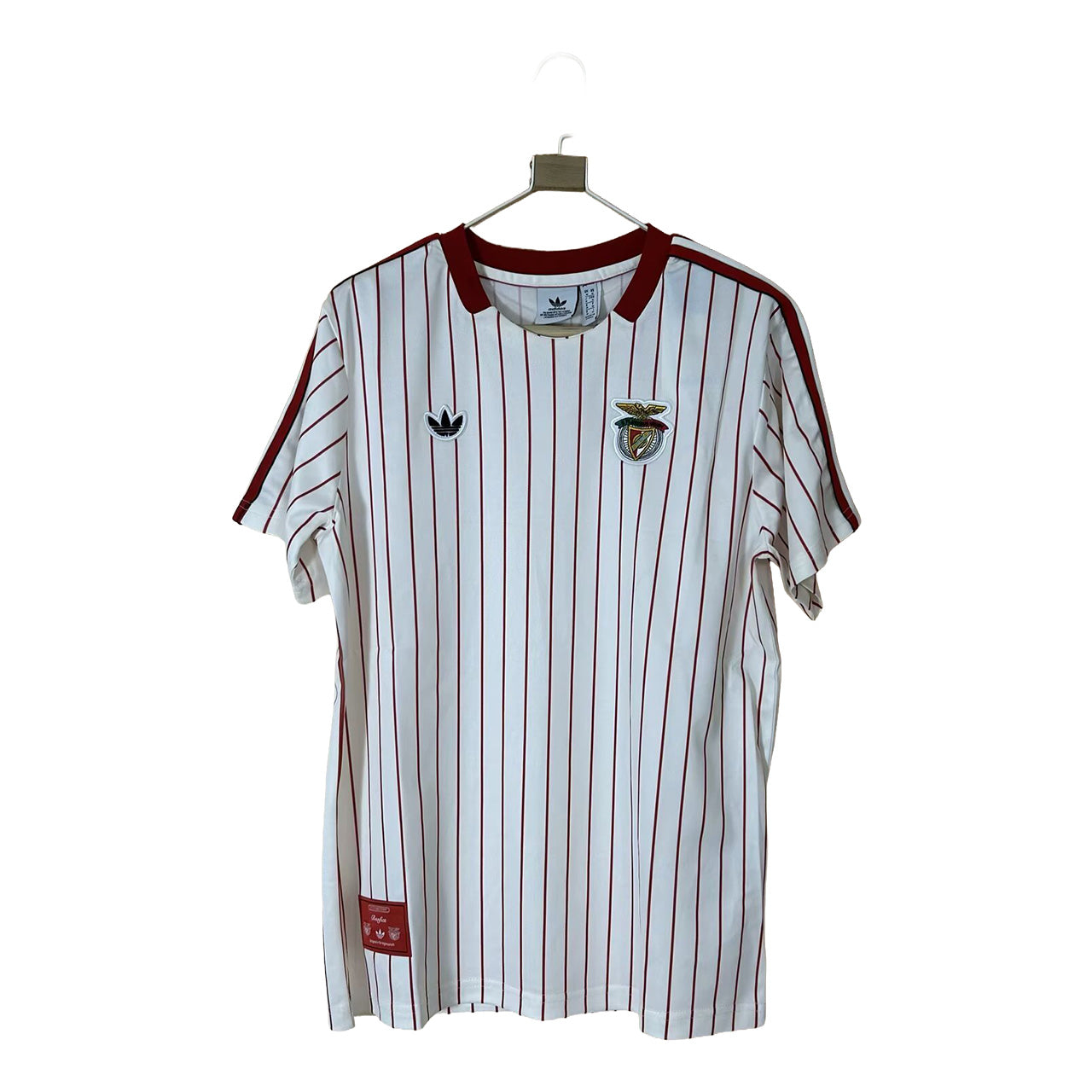 25 Camiseta EE Retro Benfica Blanco