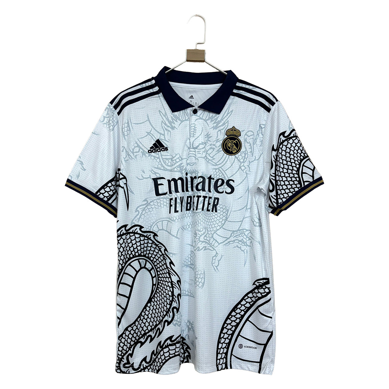 Camiseta EE Real Madrid Dragón Blanco