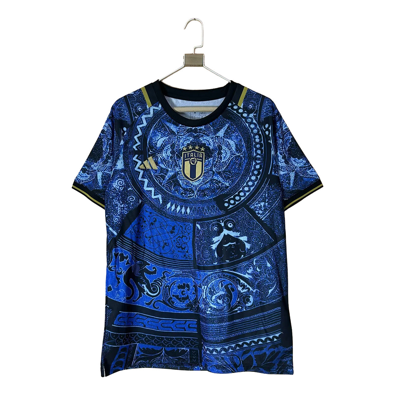 Camiseta EE Italia Azul Negro