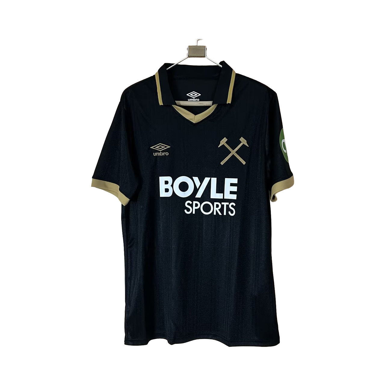 25/26 Camiseta Visitante West Ham Negro