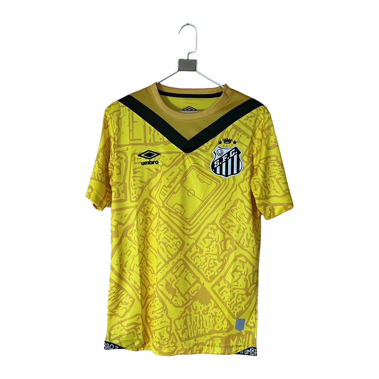 Camiseta EE Santos Amarillo