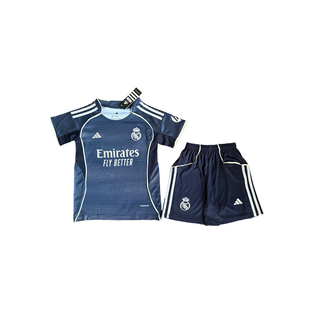 Conjunto Infantil 25/26 Real Madrid Visitante