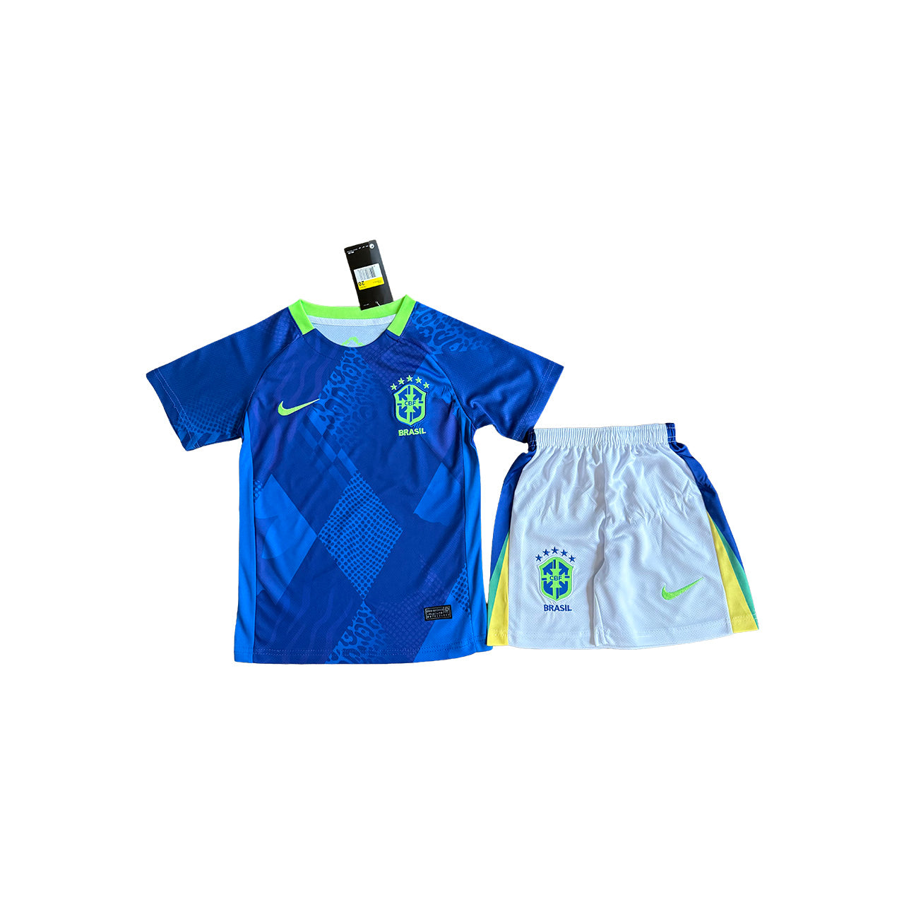 Conjunto Infantil 25 de Visitante de Brasill