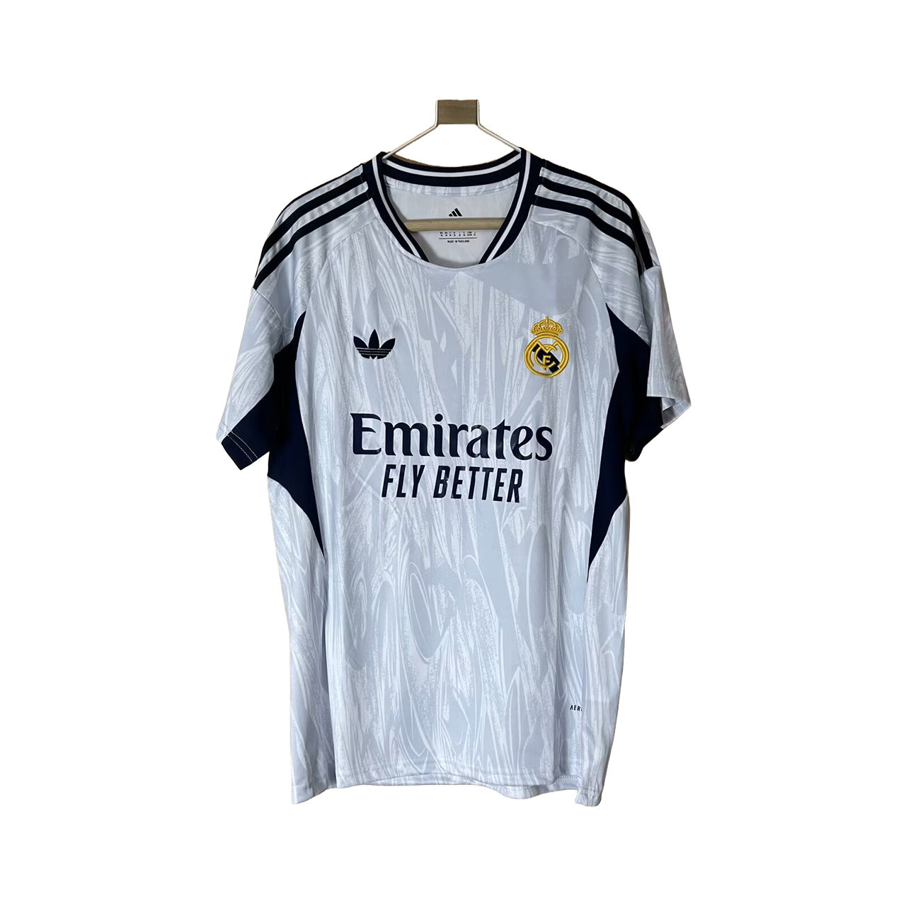 25 Camiseta EE Real Madrid Negro Blanco