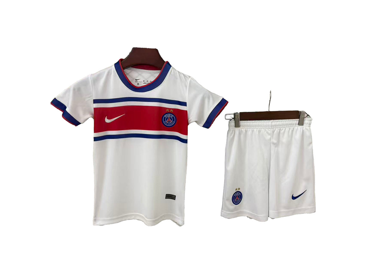 Conjunto Infantil Equipación de Entreno París 26/27 Blanca