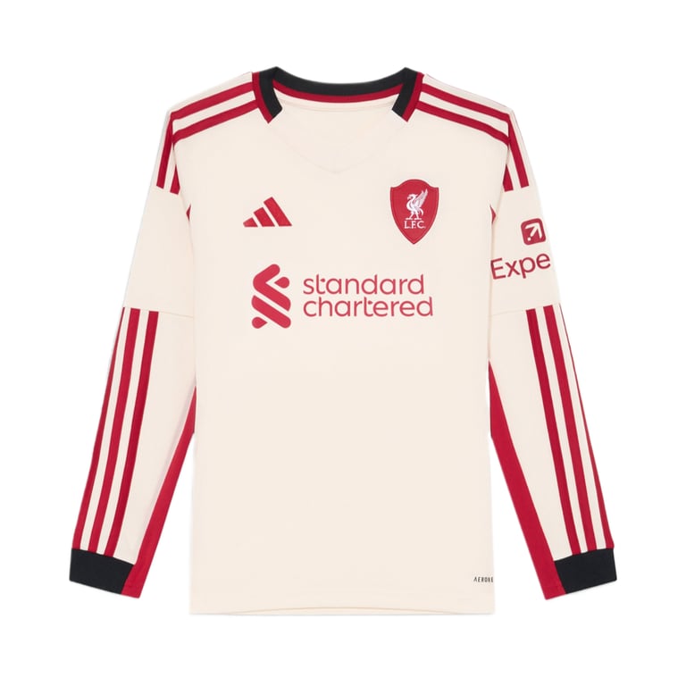 2025-26 Liverpool FC 2a Equipación Manga Larga