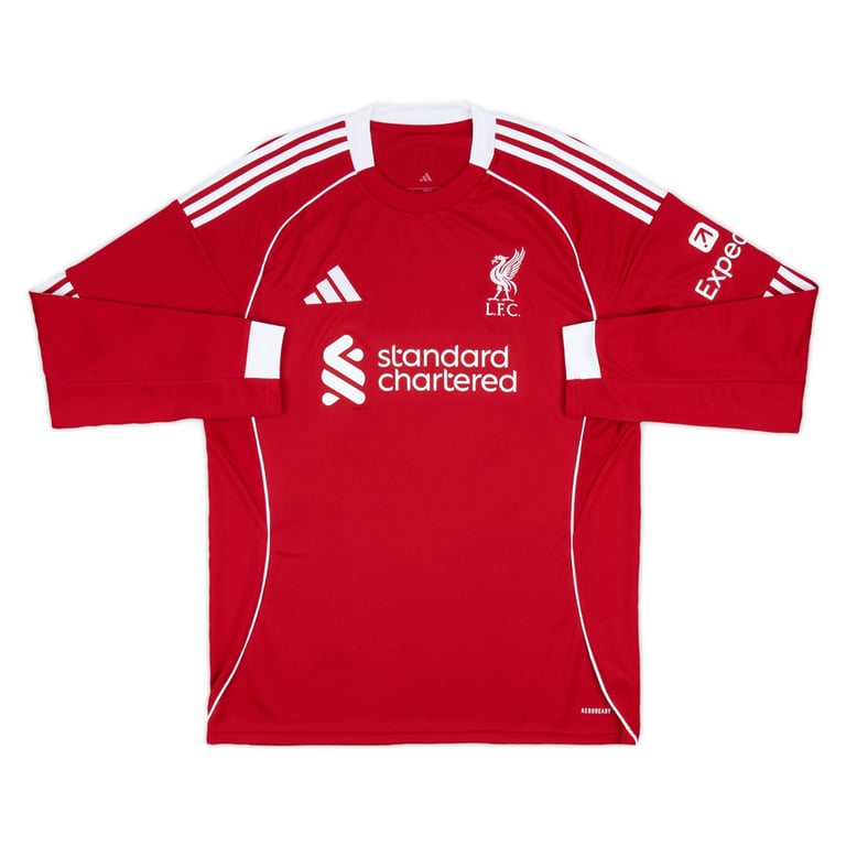 2025-26 Liverpool FC 1a Equipación Manga Larga