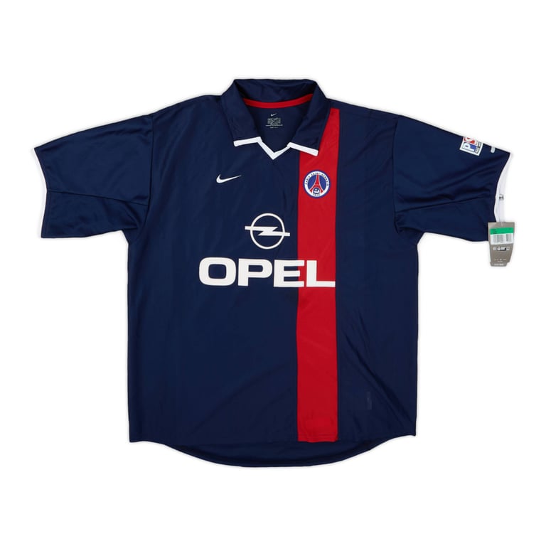 2001-02 Paris Saint-Germain PSG 1a Equipación
